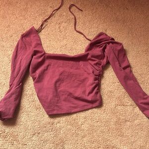 Garage - Open Back Crop Top